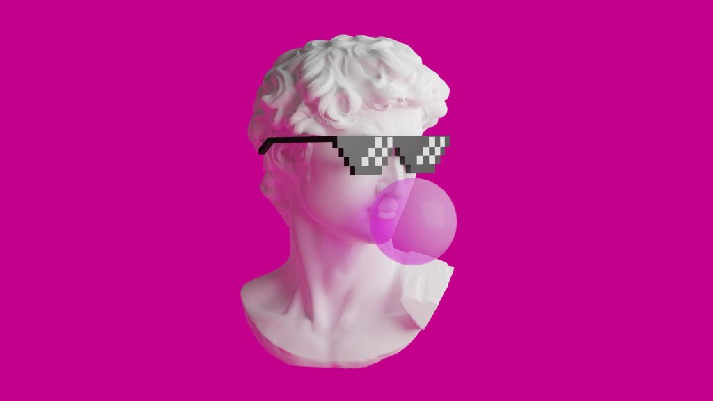 NFT art representation