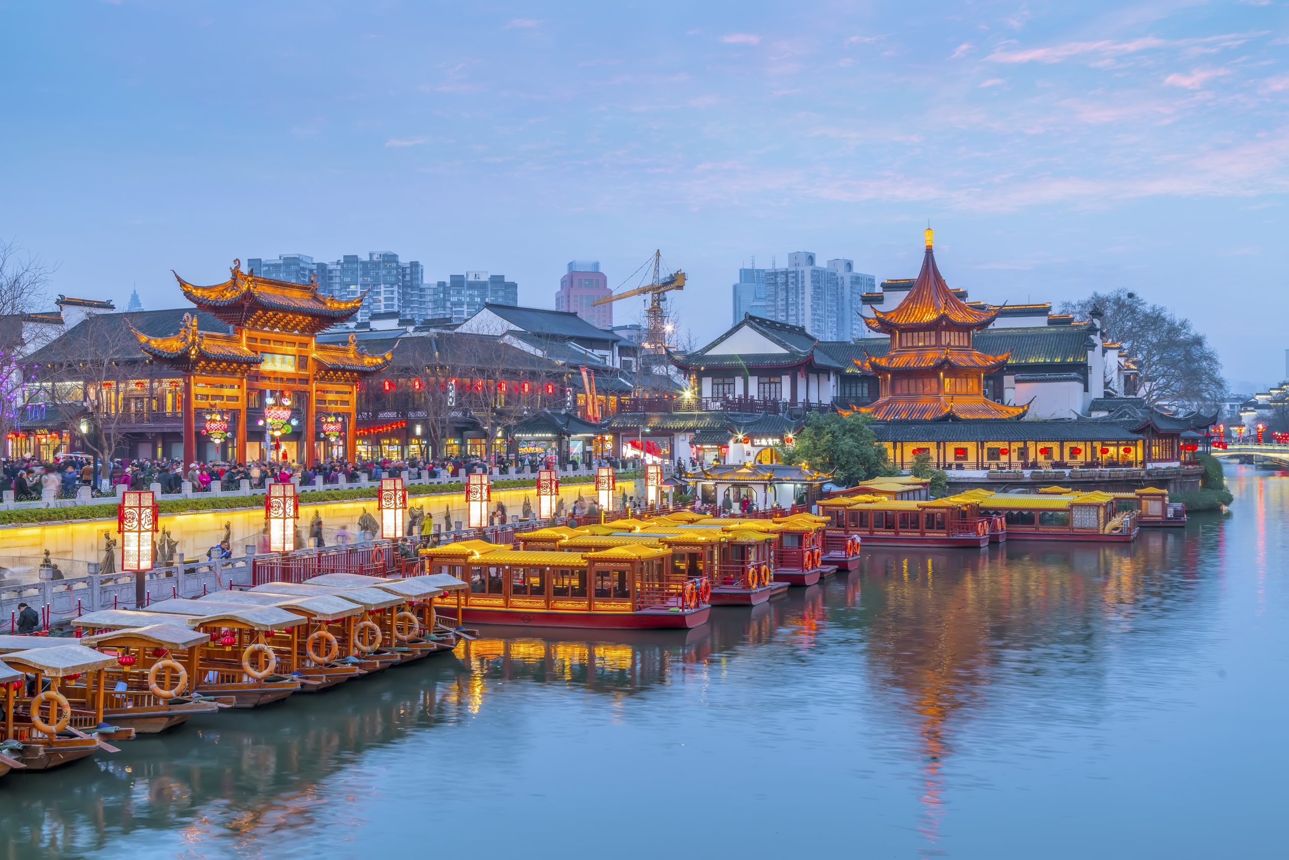 Urban landscape of an asian city